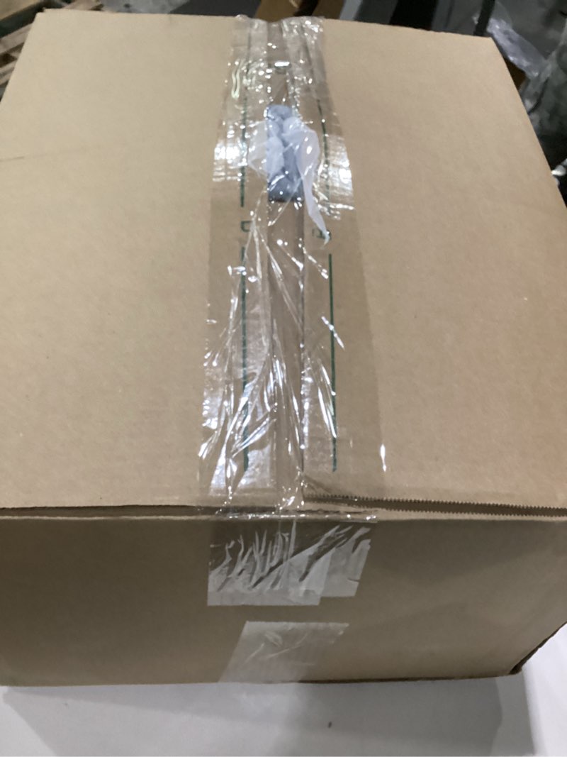 Condition photo showing As Is for gray long pillow