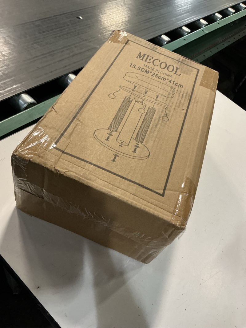 Condition photo showing New/Like New for MECOOL 4in1 Small Cat Tree,Scratching Post with Tower Soft Bed, Sisal Carpet Jute Posts with Three Hanging Ball Toys and Massage Brush for Indoor Cats and Kittens For indoor cats and kittens Gray