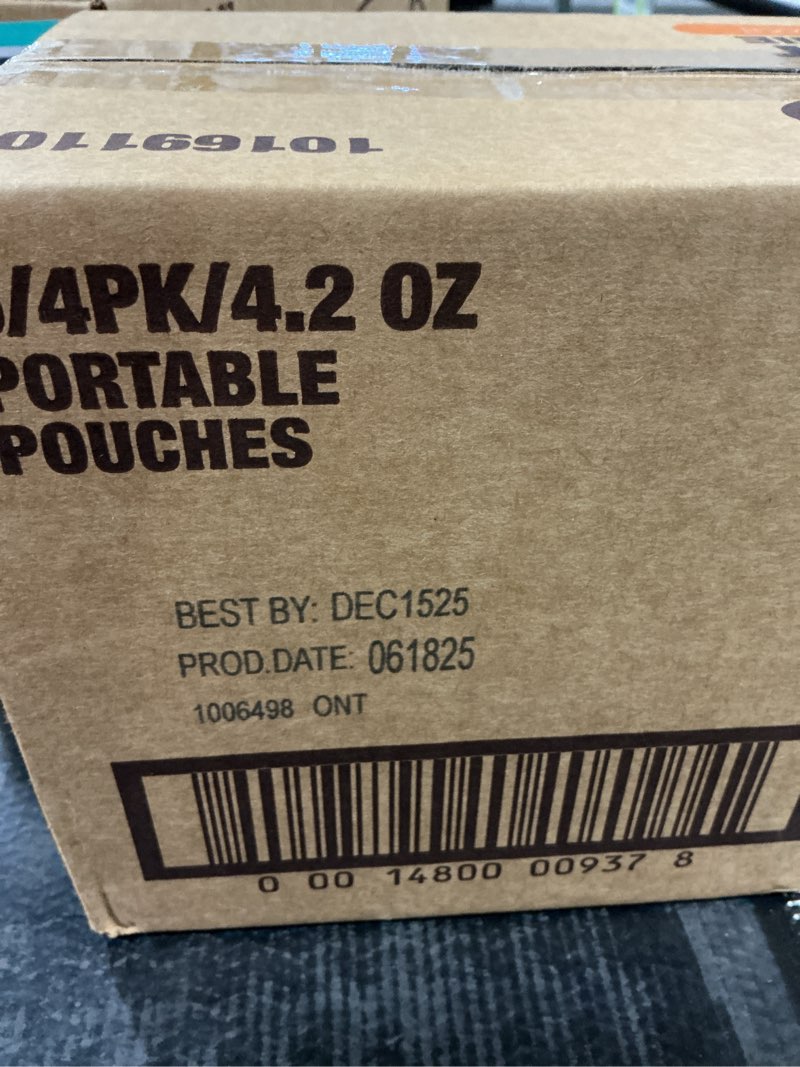 Condition photo showing New/Like New for Mott’s Fruit Smoothies Vanilla Peach, 4.2 oz clear pouches, 24 Count (6 Packs of 4), Made With Milk, Made With Real Fruit, Good Source of Calcium, On-the-Go Vanilla Peach 4.2 Fl Oz (Pack of 24)