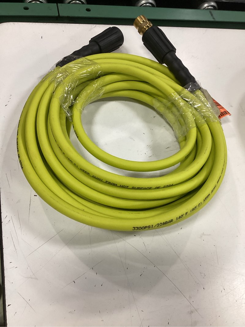 Condition photo showing Good Condition for 1/4 in. x 35 ft. 3,300 psi pressure washer replacement hose
