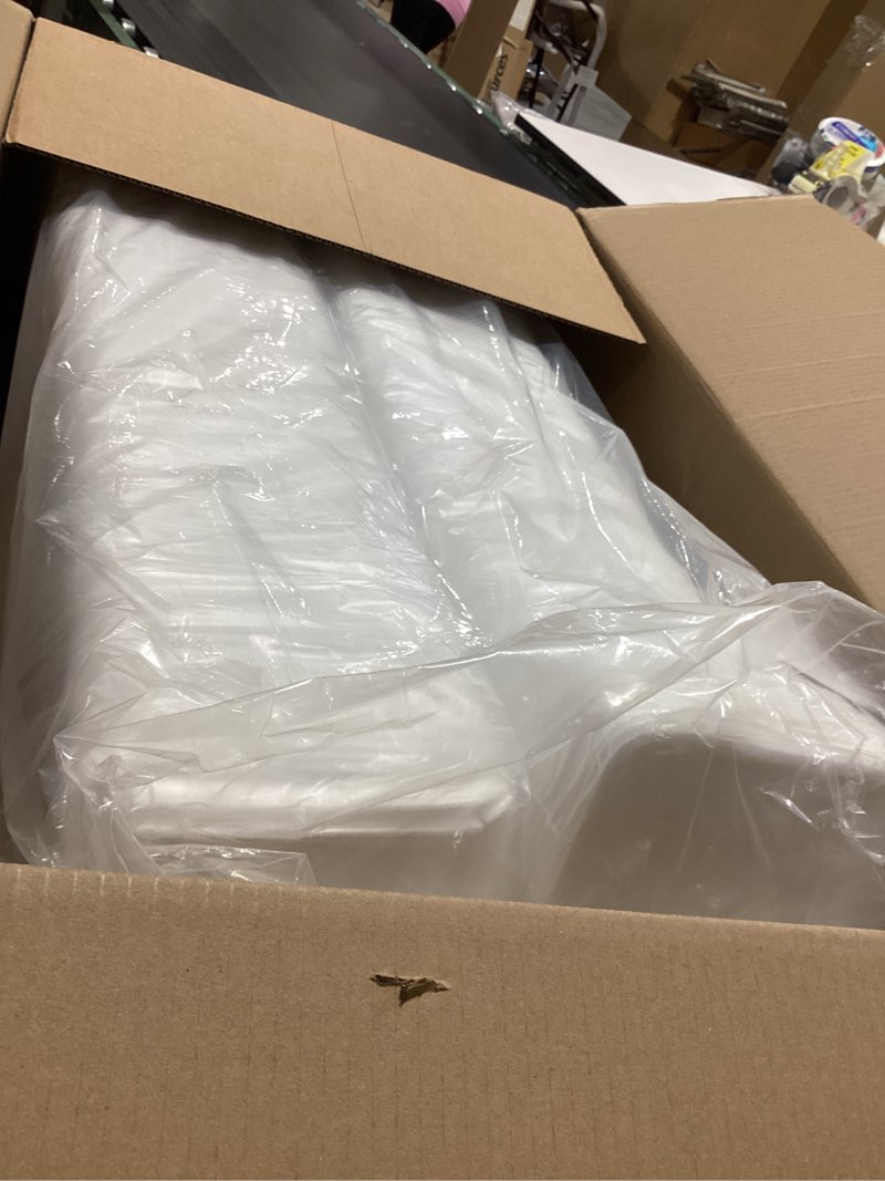 Condition photo showing Good Condition for dart 205ht1 carryout food container foam 1-comp 9 3/10 x 6 2/5 x 2 9/10 200/carton
