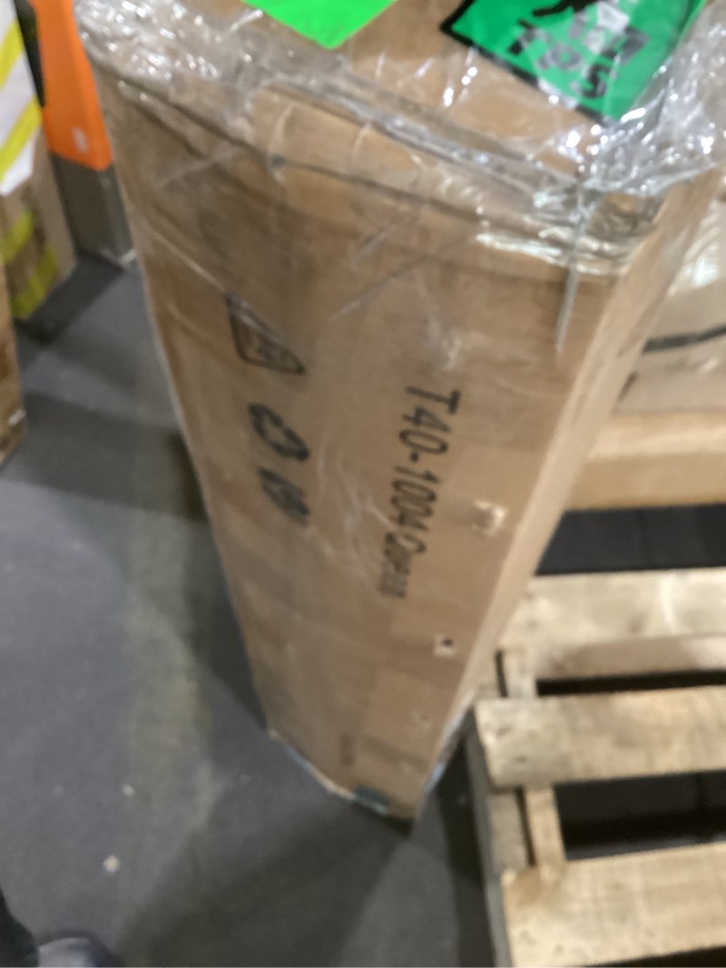 Condition photo showing As Is for T40-1004 queen bed frame 