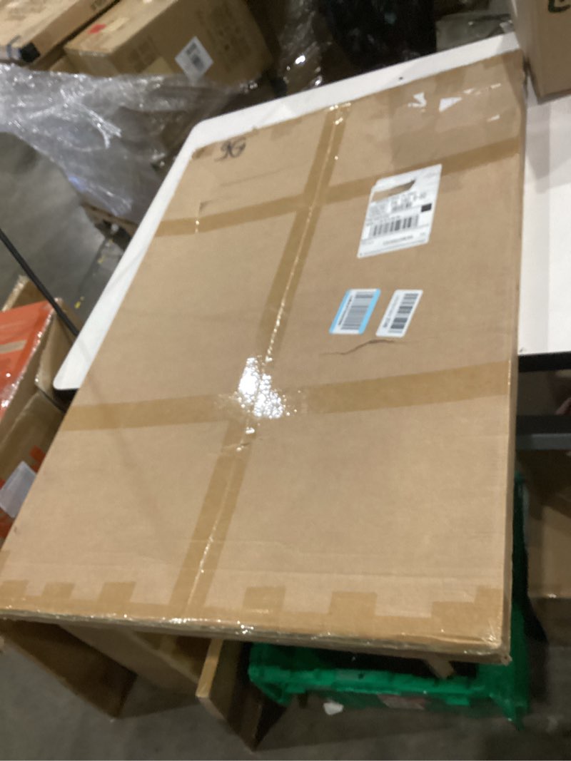 Podronale 24x36 Aluminum Floater Frame with 9/10" Thickness Blank Stretched Canvas for DIY Oil Paint