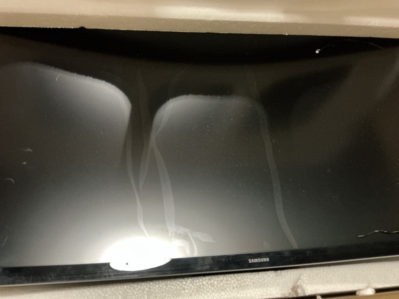 Condition photo showing As Is for Samsung 27" Essential S3 (S36GD) Series FHD 1800R Curved Computer Monitor, 100Hz, Game Mode, Advanced Eye Comfort, HDMI and D-sub Ports, LS27D366GANXZA, 2024