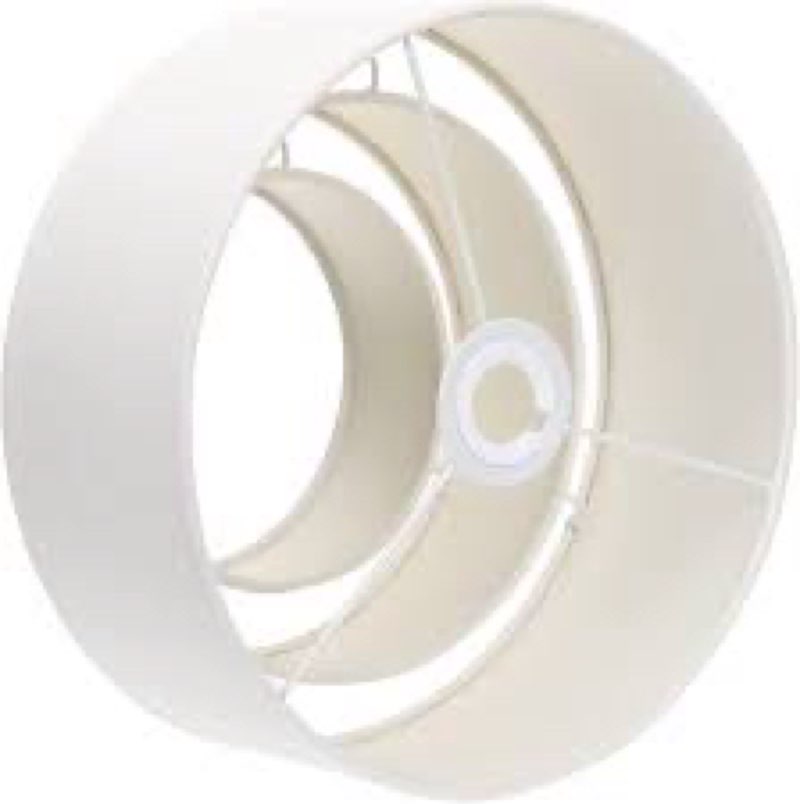 SIMILAR Gadpiparty Decorative Fabric Lampshade Cover for Floor Pendant Lamps Unique Drum Light Shade Softens Light Design