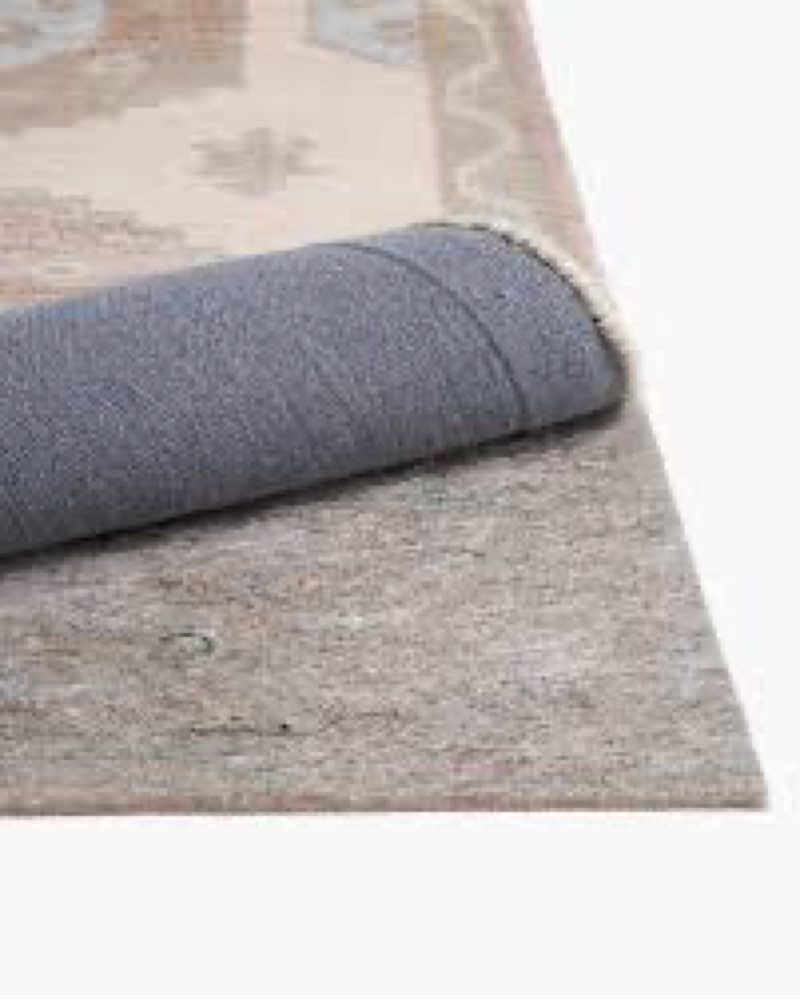 quince premium low profile rug pad size 8x10 