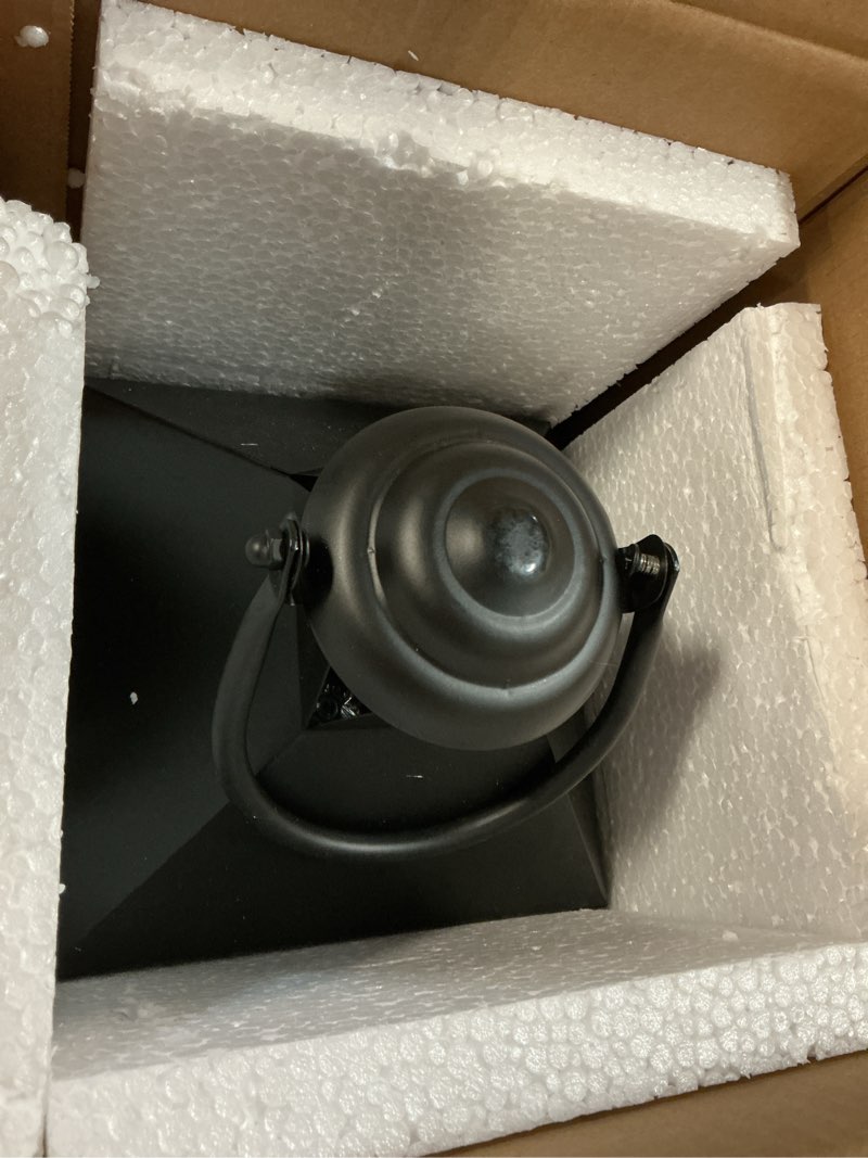Condition photo showing Good Condition for jhy design set of 2 black decorative lanterns 17.5inch&13.5inch metal candle lanterns for indoor outdoor events paritie and weddings vintage style hanging lantern
