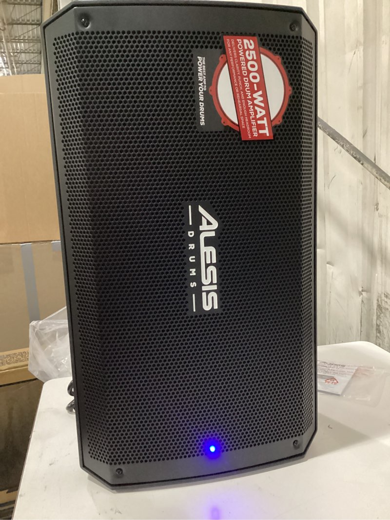 Condition photo showing New/Like New for Alesis Strike Amp 12 MK2-2500W Drum Amp Speaker for Electric Drum Set with Bluetooth, 12" Woofer, HPF EQ and Ground-Lift Switch