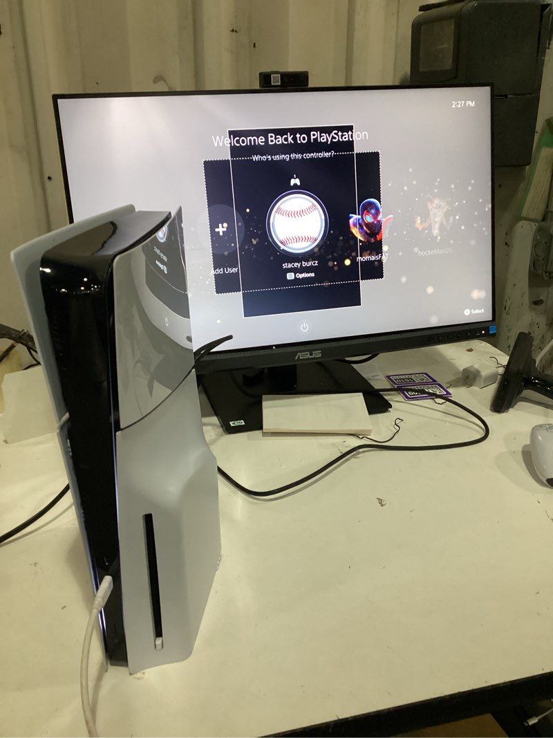 Condition photo showing Working Condition Verified for PlayStation 5 Console – NBA 2K26 Bundle 