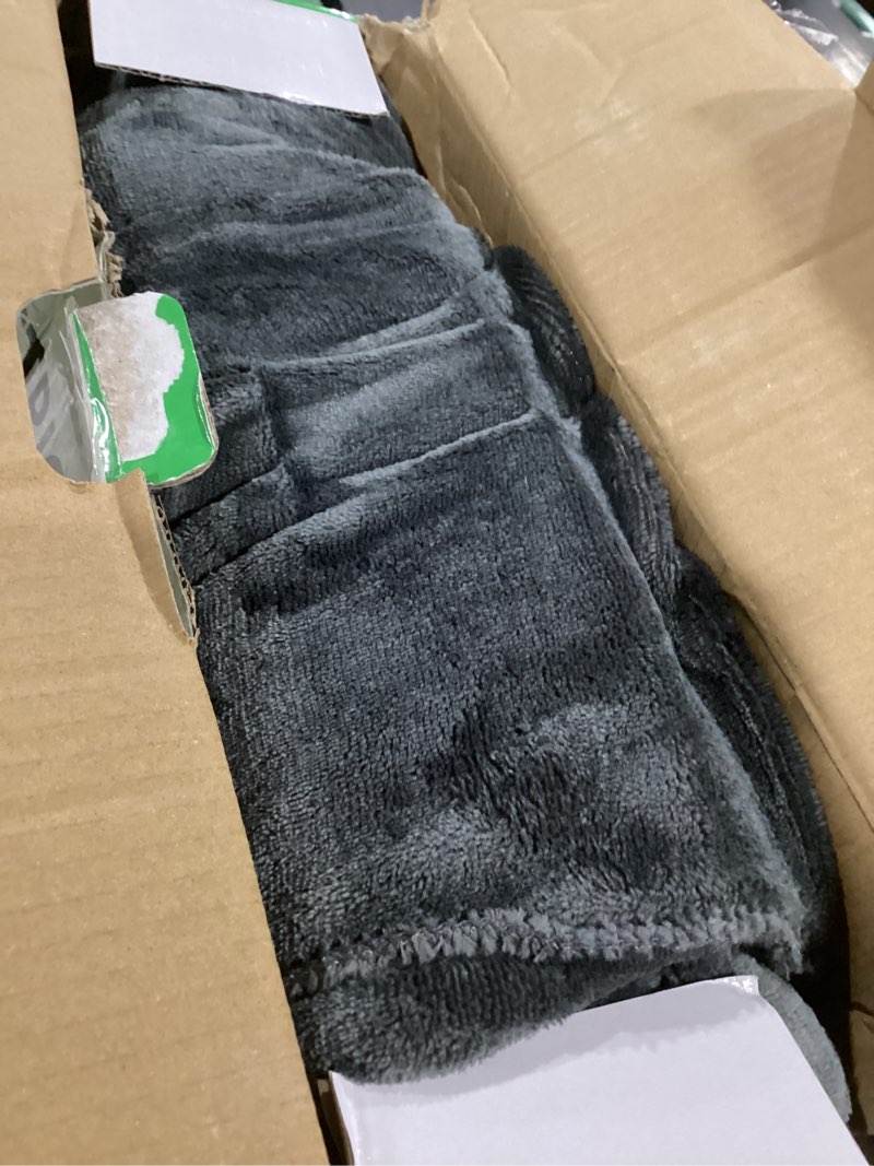 Condition photo showing Good Condition for Electric Blanket Queen Heated Blanket Queen Size 84''X 90'' Soft Cozy Flannel with Dual Controller Heating Blanket of 5 Heating Level & 10 Hour Auto Off, ETL & FCC Certified, Machine Washable Dark Gray Queen 84'' x 90''