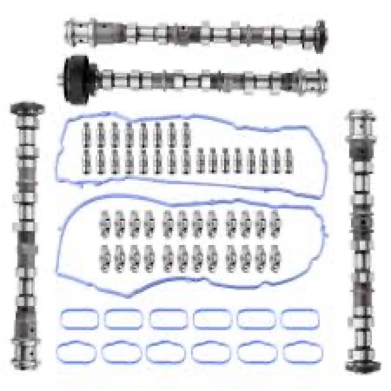 3.6l v6 pentastar engine camshaft set with rockers arm lifters kit, compatible with 2011-2016 dodge 