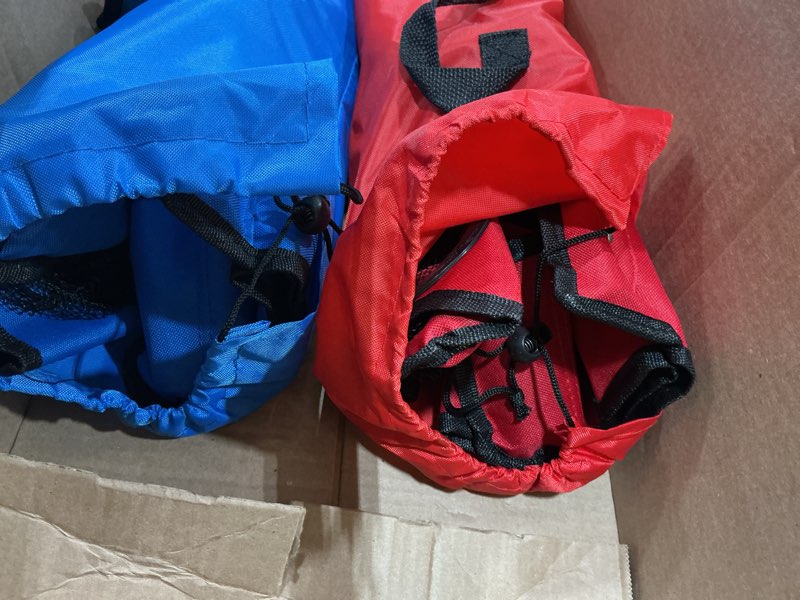 Condition photo showing Good Condition for damei century folding camping chairs- lightweight, portable chair for beach, lawn, outdoor sports blue-1 1