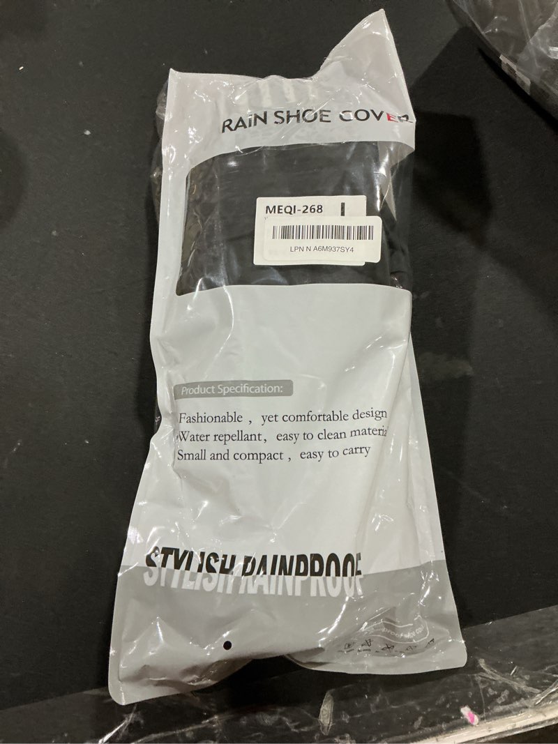 Condition photo showing Good Condition for MEQI Waterproof Shoe Covers Rain Shoe Cover with Reflector for Men Women