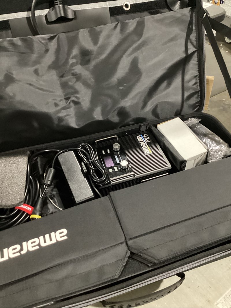 Condition photo showing As Is for aputure amaran f22x flexible led video light bi-color 2500k~7500k,200w,9 lighting fx with honeycomb grid soft box,support app control