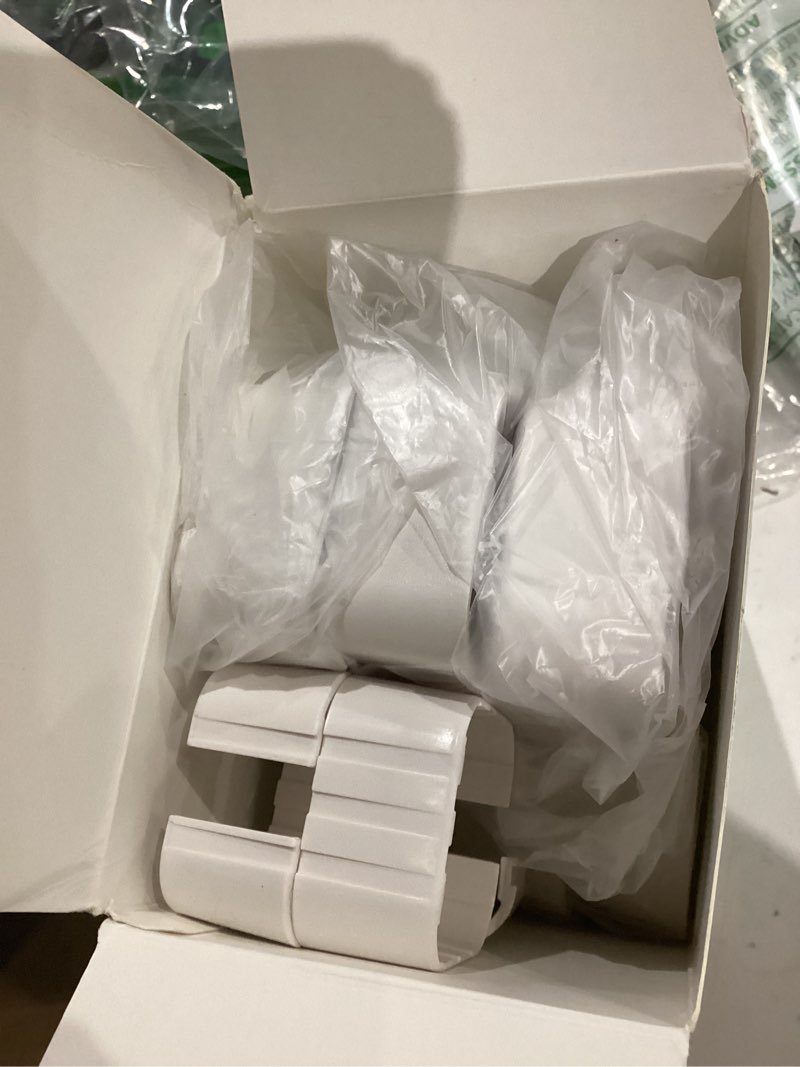 Condition photo showing As Is for eero 7 Wall Mount, No Drill Outlet Bracket Holder Only Compatible with eero 7 Dual-Band Mesh Router, Cable Management - Space Saving (3 Pack)