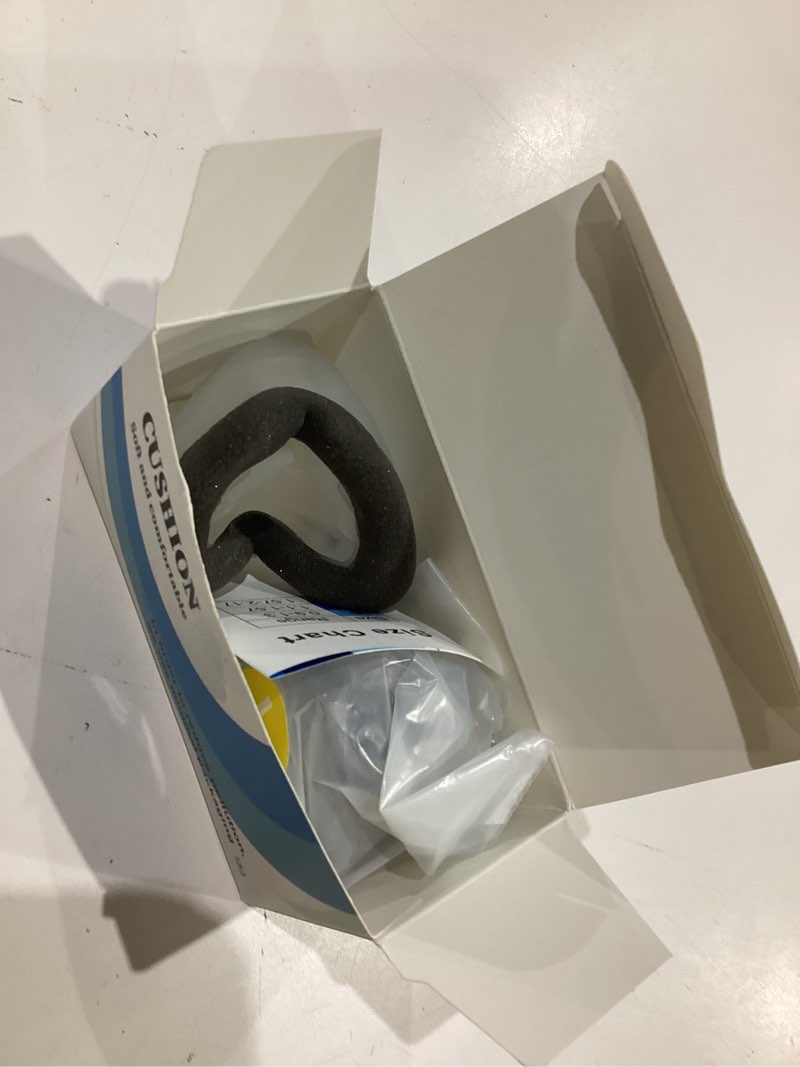 Condition photo showing Good Condition for 2 packs memory foam nasal mask cushion (l) for resmed airtouch n20 & airfit n20, highlights leak-free seal with brown memory foam cpap technology - large type b large