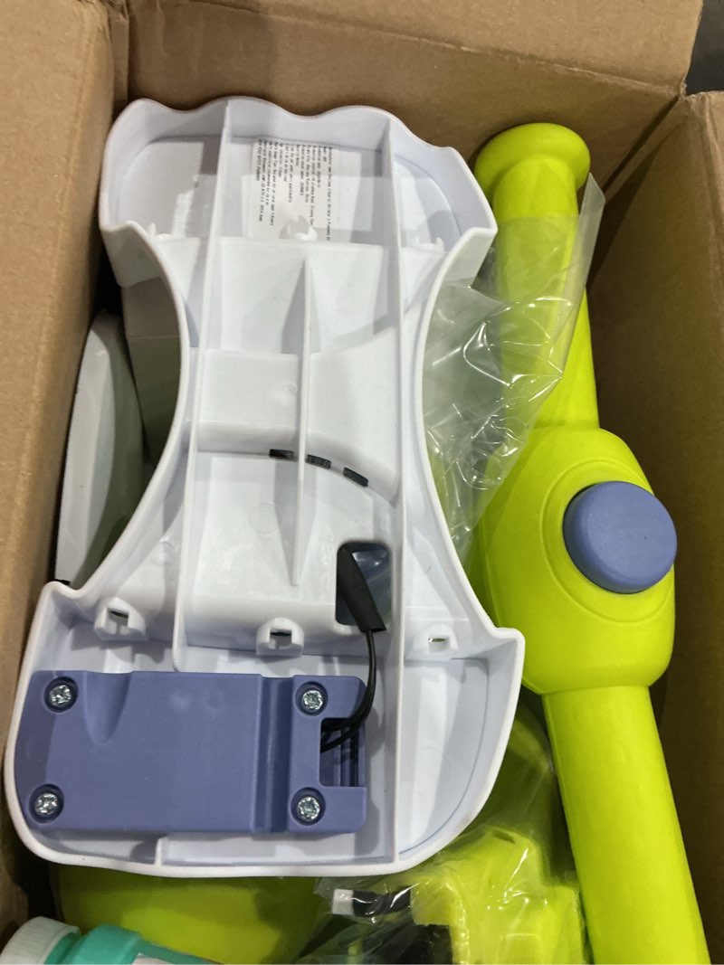 Condition photo showing Good Condition for JoyRydz 6V Electric Baby Balance Bike with Bubble Machine,4 in 1 Toddler Balance Bike w/Remote Control for 1 Year Old Boys Girls Kids Bubble Bike Ride on Toys w/Powered Motor,Music,LED Lights (Cyan)