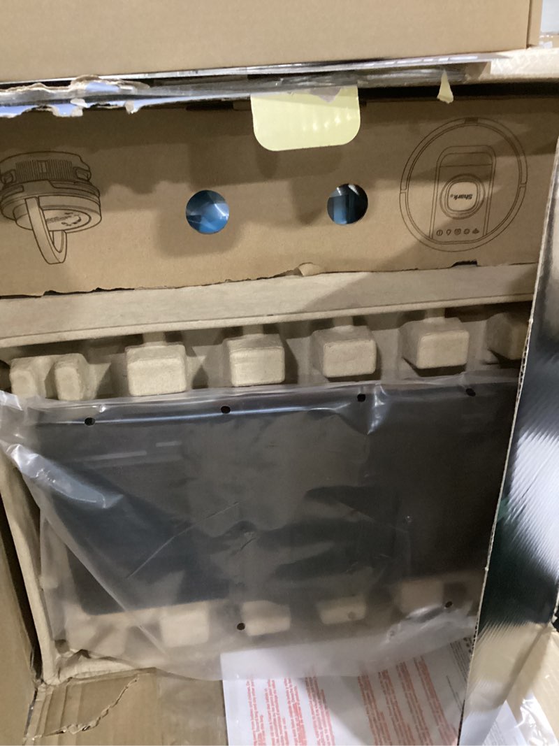 Condition photo showing Good Condition for Shark Robot Vacuum & Mop Combo, PowerDetect ThermaCharged NeverTouch Pro, Self-Emptying, Self-Refill with Heated Mop Cleaning, 60-Day Capacity,30-Day Tank, 6 Power Detect Technologies, Black, RV2920XE PowerDetect ThermaCharged (Black)