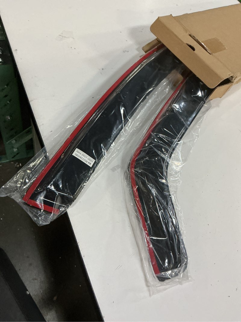 Condition photo showing Good Condition for kpy rain guards fit for 2017-2022 kia niro, in-channel window visors vent wind deflectors 4pc, car accessories for 17-22 niro 2017-2022 niro (in-channel)