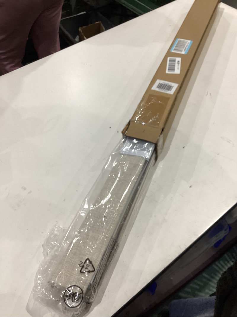 Condition photo showing Good Condition for lazblinds no tools no drill cordless roman shades for windows, blackout thermal insulated uv blocking window blinds, room darkening fabric blinds for indoor windows, 29'' w x 48'' h, beige blackout - beige 29" w × 48" h