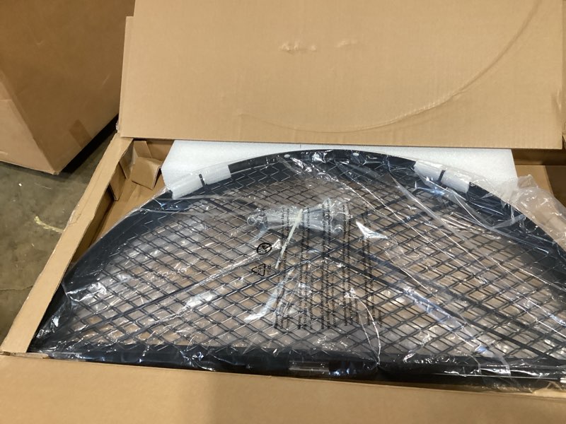 Condition photo showing New/Like New for only fire x-marks fire pit cooking grate, foldable round grate for outdoor cooking, heavy duty steel campfire bbq grill grid with handle, portable camping cookware, 30 inch