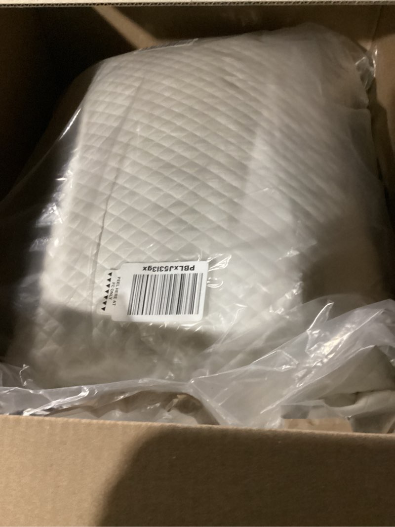 Condition photo showing Good Condition for dreamyblue signature pillow w/adjustable loft • shredded memory foam fill • neutral alignment for side, back, and stomach sleepers • washable bamboo rayon cover • certipur-us certified foam (queen) queen (pack of 1)