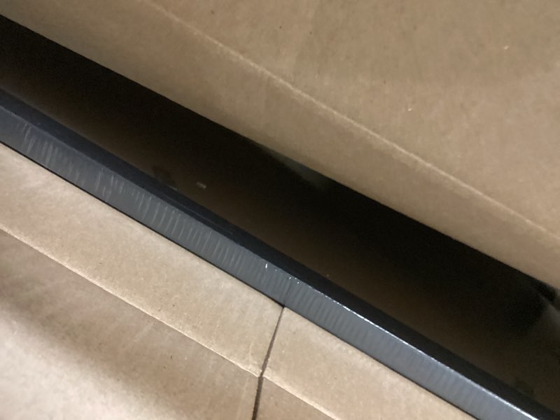 Condition photo showing As Is for A2 Picture Frame Black, Classic 16.5x23.4 Poster Frame, Horizontal or Vertical Wall Mounting, 1 Pack Black A2