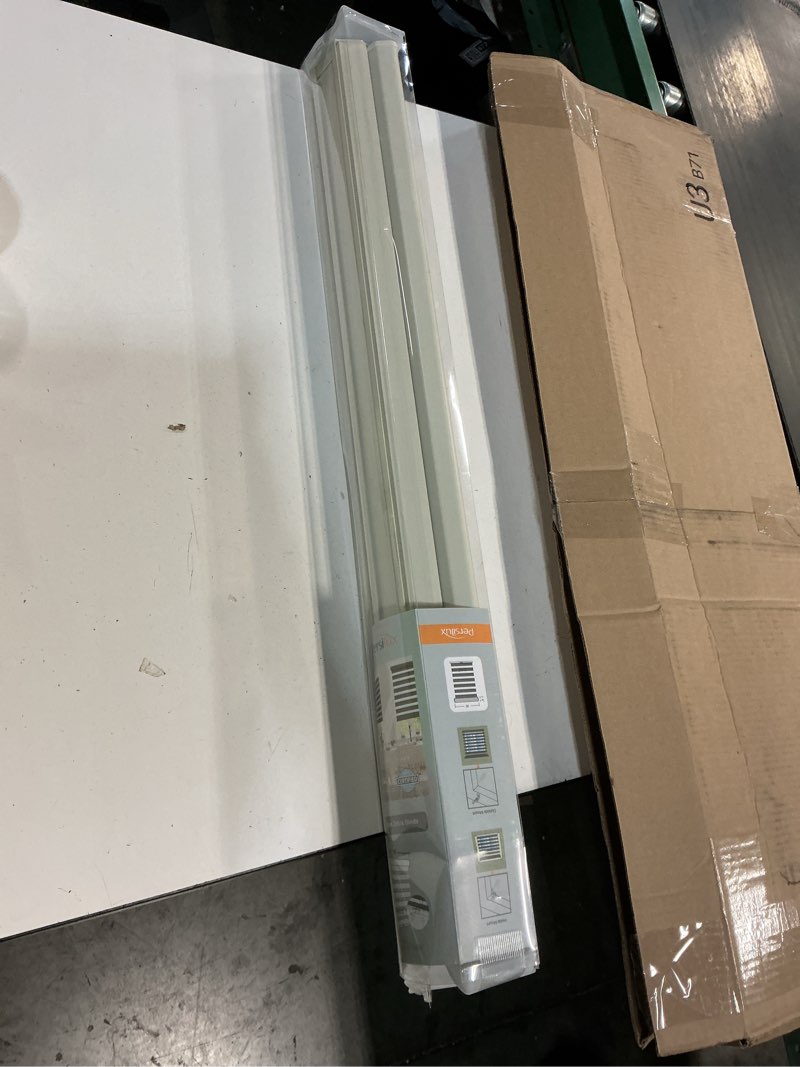 Condition photo showing Good Condition for persilux cordless zebra blinds for windows free-stop window blinds (30" w x 72" h, cream) dual layer light control for day and night, light filtering sheer shades for home, easy to install 30"w x 72"h cream
