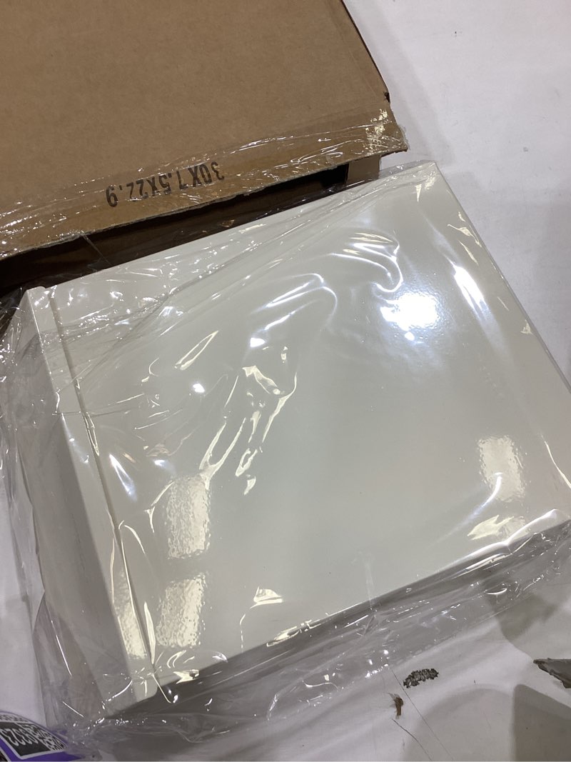 Condition photo showing Good Condition for Coastal Wall-Mounted email, Lockable email, Wall-Mounted Lockable email, Large-Capacity Steel Cover Metal email, 11.4 "x8.66" x2.56" (White)