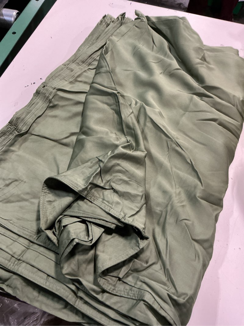 Condition photo showing Good Condition for quince, organic bamboo duvet cover, king/cal king, olive