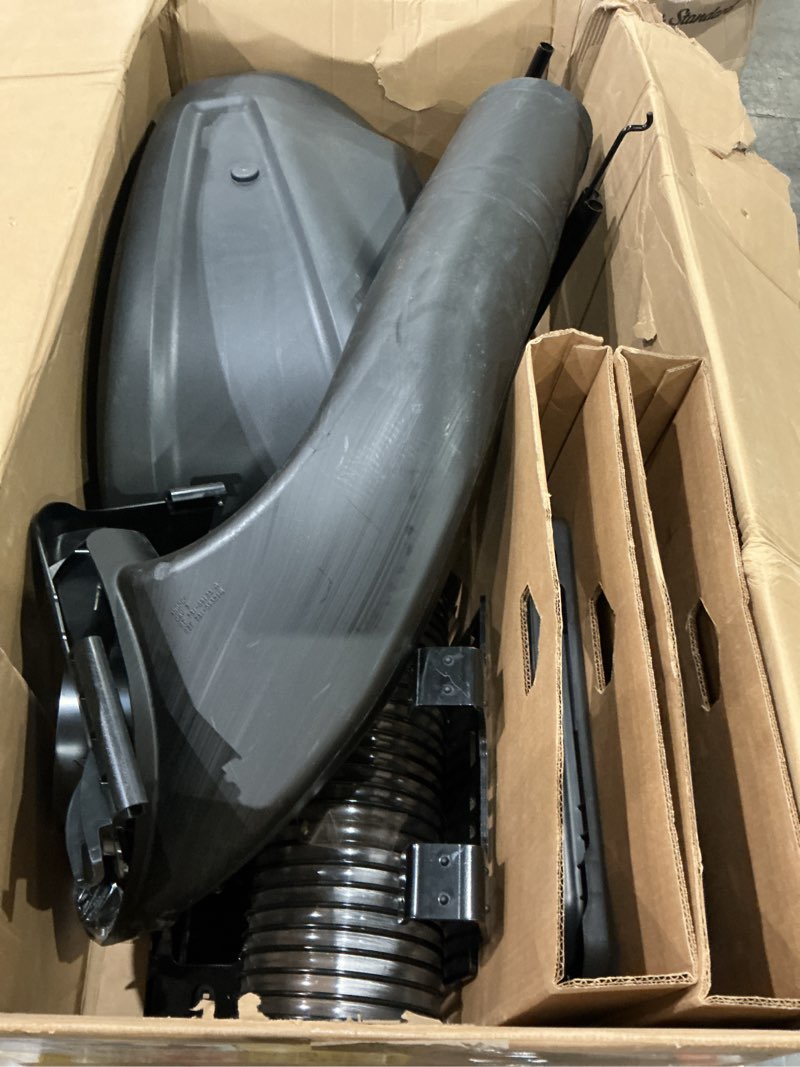 Condition photo showing As Is for original equipment 42 in. and 46 in. double bagger for ultima zt1 series zero turn lawn mowers (2019 and after)