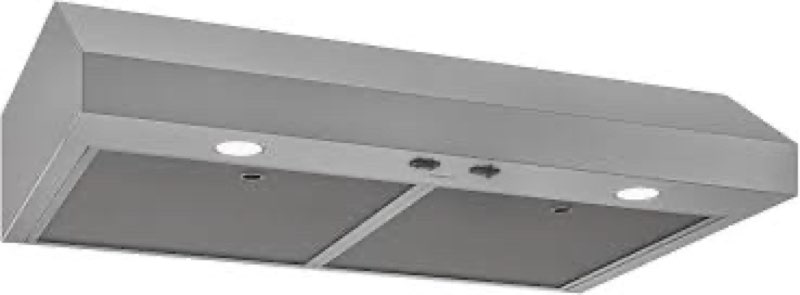 Broan-NuTone ALT1303SS Alta 30-Inch 350 MAX Blower CFM 1.5 Sones Stainless Steel Range Hood Undercab