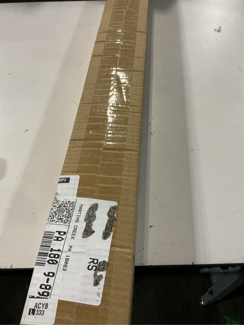 Condition photo showing New/Like New for LazBlinds No Tools No Drill Cordless Roman Shades for Windows, Blackout Thermal Insulated UV Blocking Window Blinds, Lightweight Fabric Blinds for Indoor Windows, 43" W x 60" H, Blackout - White White 43" W x 60" H