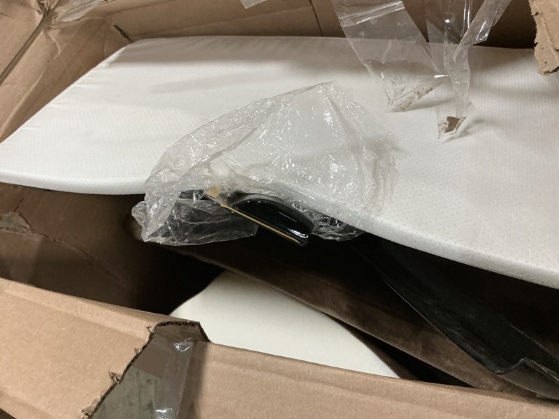 Condition photo showing As Is for Lunix 4pcs Orthopedic Bed Wedge Pillow Set, Post Surgery Memory Foam for Back, Knee, Leg Pain Relief, Adjustable Sitting Pillow for Sleeping, Acid Reflux, GERD, with Hot Cold Pack, Brown/White Brown White