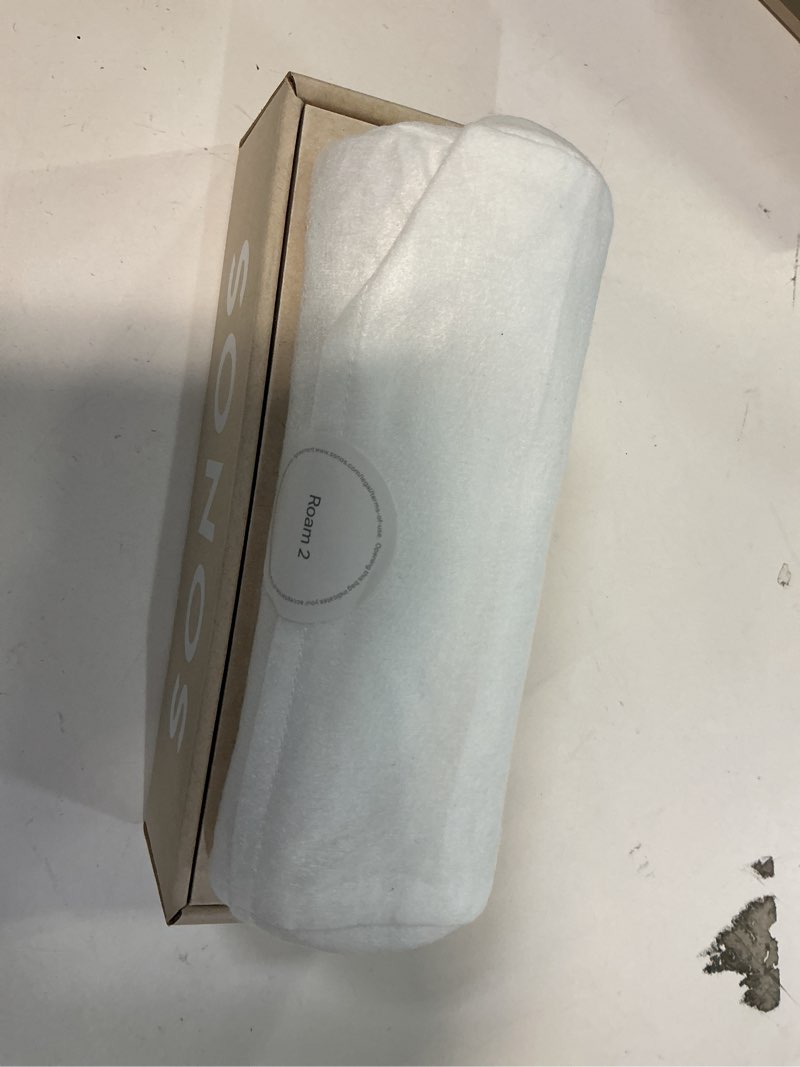 Condition photo showing New/Like New for Sonos Roam 2 - White - Portable Waterproof Bluetooth Speaker