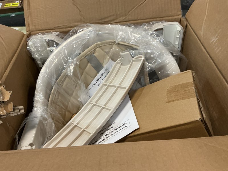 Condition photo showing Good Condition for Fodoss 3-in-1 Wooden High Chair for Babies and Toddlers,Convertible Easy Clean Infant Highchair,Modern Design Silla para Comer De Bebe Elegant Beige