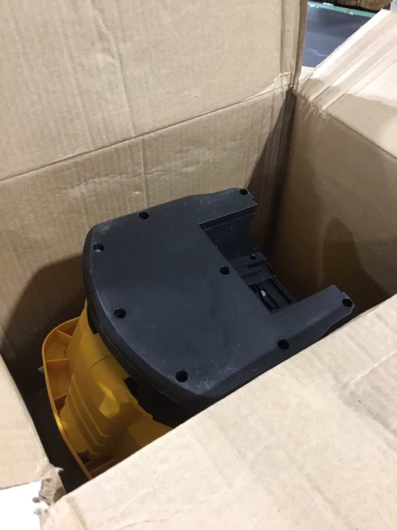 Condition photo showing Good Condition for Danero Handheld Power Spreader Compatible with Dewalt 20V Battery(Tool Only), Cordless Seed Spreader Available Year-Round, Electric Lawn Spreaders for Grass Seed, Fertilizer, Salt, Ice Melt, Feed Yellow