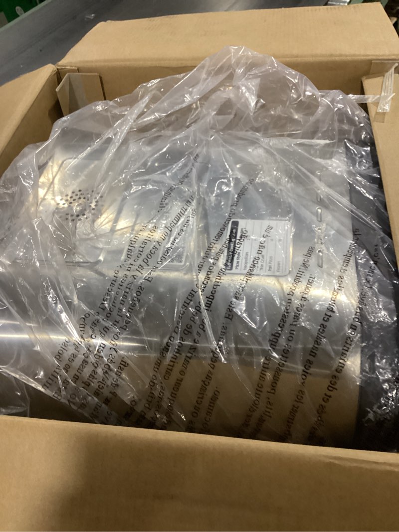 Condition photo showing Good Condition for chefman indoor pizza oven - makes 12 inch pizzas in minutes, heats up to 800°f - countertop electric pizza maker with 5 touchscreen presets, pizza stone and peel included - stainless steel 12 inches stainless steel