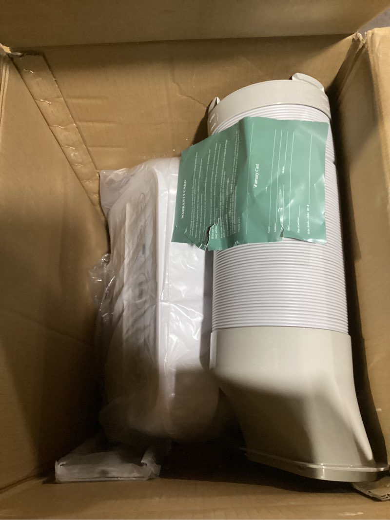 Condition photo showing Good Condition for (possibly incomplete)uhome portable air conditioner, 8000 btu compact ac unit with cooling, dehumidifier, fan, remote control and window mount kit included, white