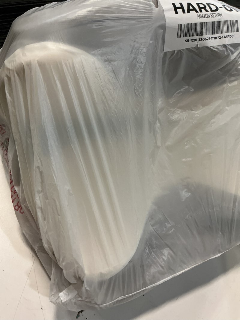 Condition photo showing As Is for Cervical Neck Pillow for Pain Relief - Ergonomic Side Sleeper Pillow for Neck Support, Cooling Memory Foam Pillows for Sleeping, Contour Pillow Orthopedic Bed Pillow for Back Stomach Sleepers White & Grey