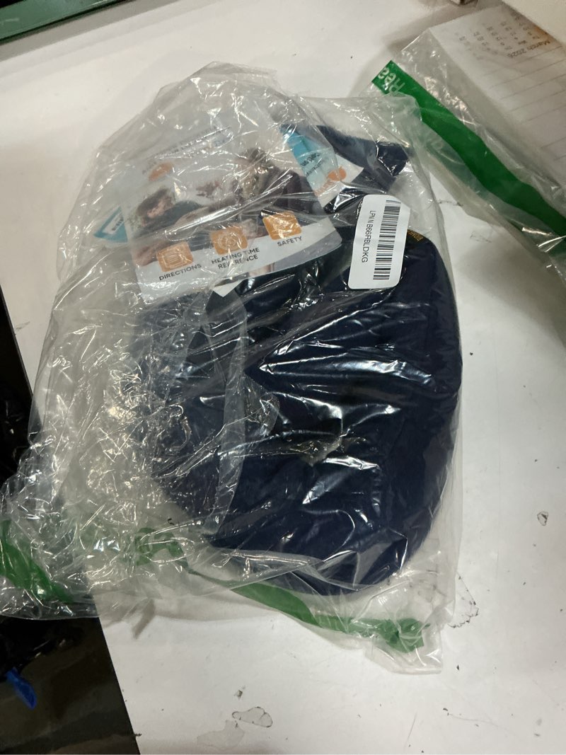 Condition photo showing Good Condition for SunnyBay Microwavable Heating Pads, Microwavable Moist Heated Neck and Shoulder Wrap, Versatile Weighted Beanbag Cold Pack or Warm Compress, 2.2 lbs, 26x4 Inches, Navy Blue 4x26 - Navy Blue