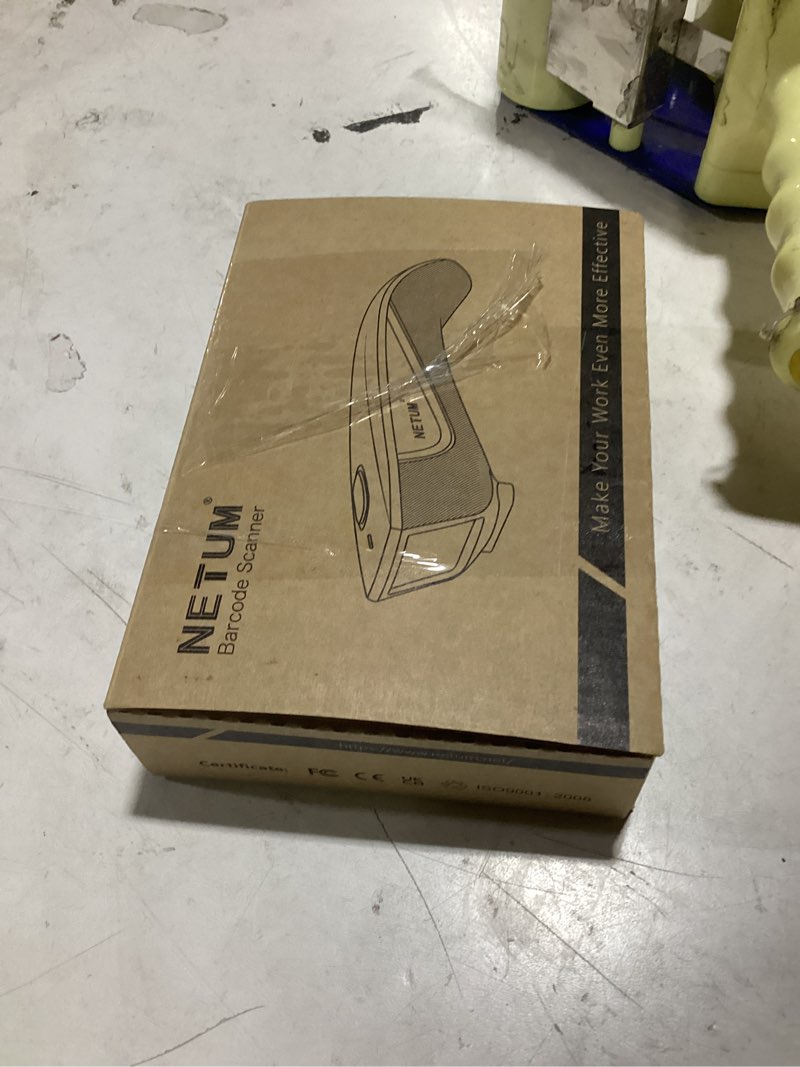 Condition photo showing As Is for netum mini barcode scanner bluetooth compatible, small portable usb bar code scanner for inventory, 