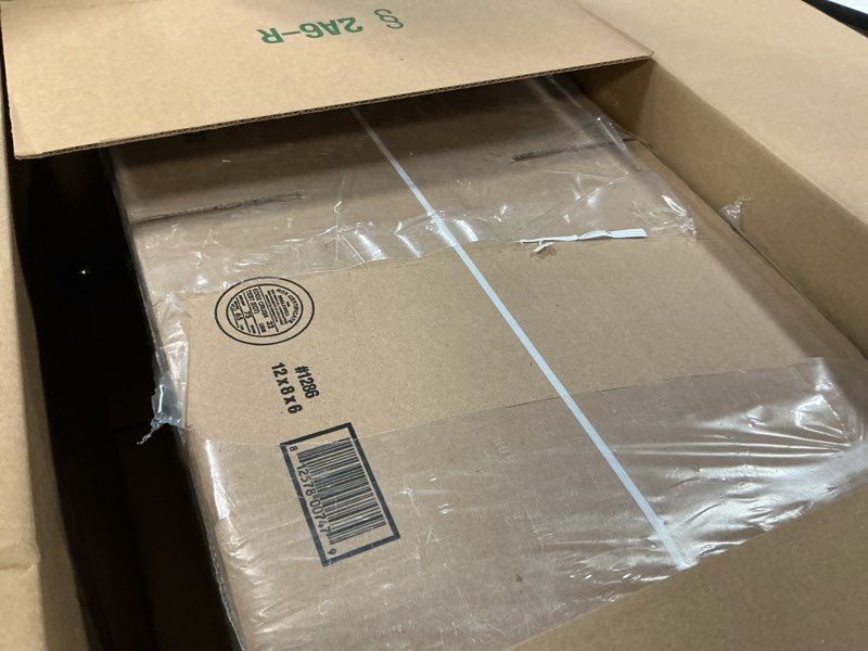 Condition photo showing Good Condition for BOX USA Small Shipping Boxes 12"L x 8"W x 6"H (25-Pack) - Corrugated Cardboard Box for Moving, Mailing, Packing, Packaging and Storage 12x8x6" (25-Pack)