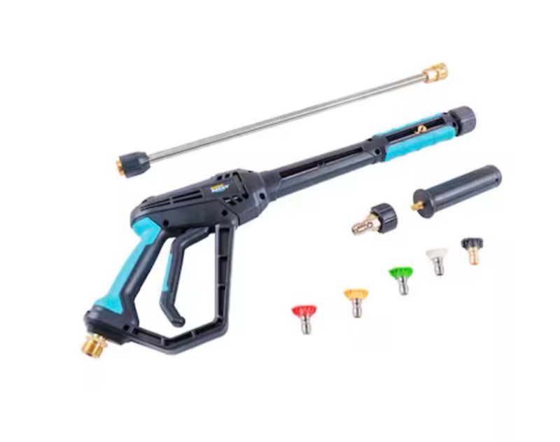 surfacemaxx 1.67-ft up to 4500-psi plastic pressure washer spray gun kit