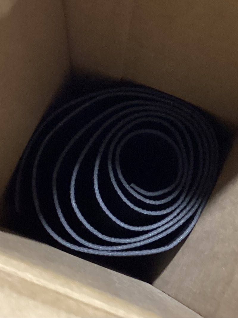 Condition photo showing Good Condition for prosourcefit classic yoga mat 1/8” (3mm) thick, extra long 72-inch lightweight fitness mat with non-slip grip for yoga, pilates, exercise black
