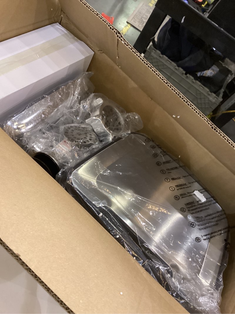 Condition photo showing New/Like New for Meat Grinder, Sausage Stuffer, [2800W Max] Electric Meat Mincer with Stainless Steel Blades & 3 Grinding Plates,Sausage Maker & Kubbe Kit for Home Kitchen & Commercial Using MG090-M