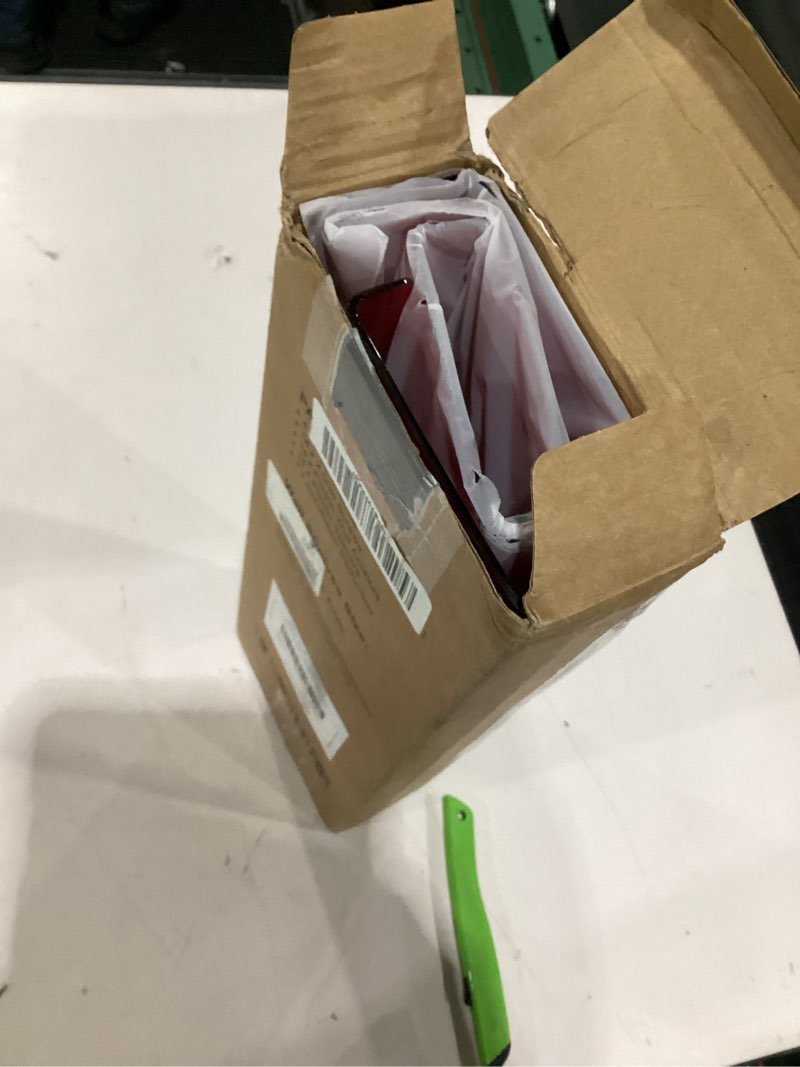 Condition photo showing Good Condition for upsimples Acrylic Shelves for Wall Decor, 15" Display Shelf Perfume Organizer for Bathroom, Bedroom, Living Room, Floating Bookshelves for Kids, Clear Red, 4 Pack 4 Red