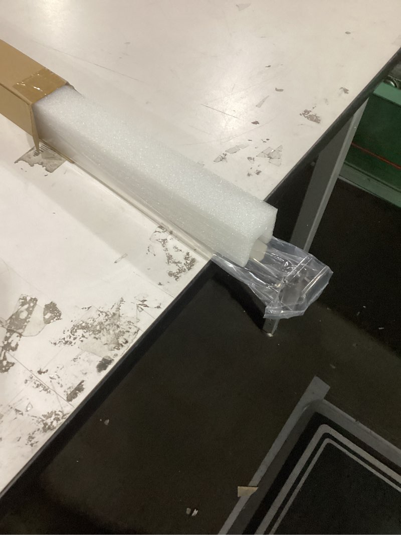 Condition photo showing New/Like New for Frameless Shower Door Support Bar, Stainless Steel Wall-to-Glass Support Arm to Fixed Shower Glass Panel, for 1/4"-3/8" (6-10 mm) Door, 180° Pivot & Stow-Flat Mode (Chrome, 27.6-inch(700mm)) Chrome 27.6-inch(700mm)