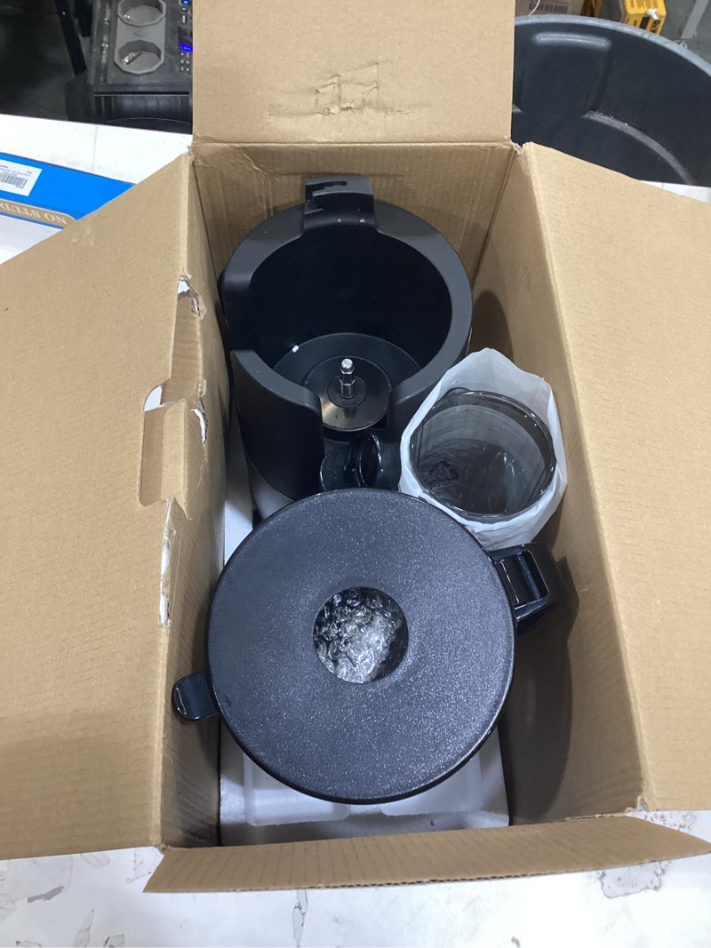 Condition photo showing As Is for juicer machines with 5.8" large feed chute, slow masticating cold press juicer for whole fruits & vegetables, easy to clean design, high juice yield home juicer for daily wellness