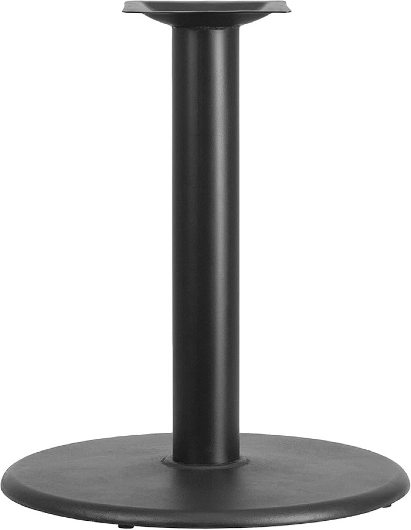 (Incomplete)) Flash Furniture 24'' Round Restaurant Table Base with 4'' Dia. Table Height Column